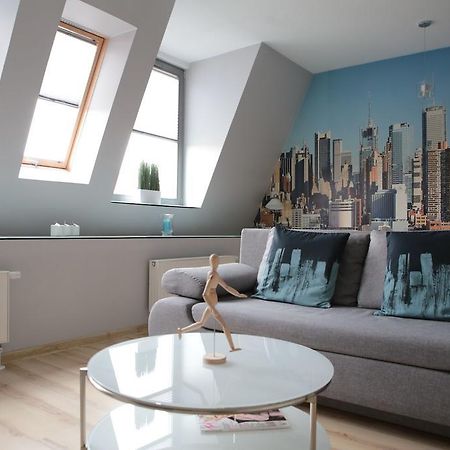 35 négyzetméteres stúdió Apartman 1 fürdőszobával Poznan Városközpont területén Kültér fotó