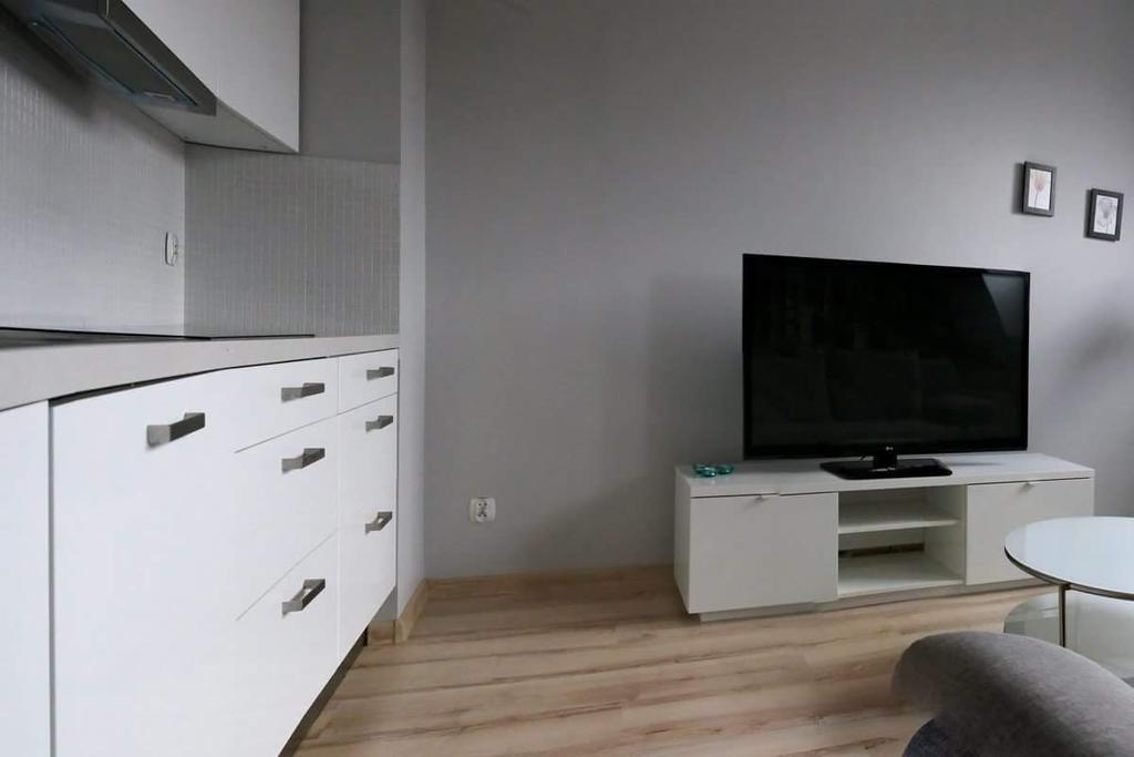 35 négyzetméteres stúdió Apartman 1 fürdőszobával Poznan Városközpont területén Kültér fotó