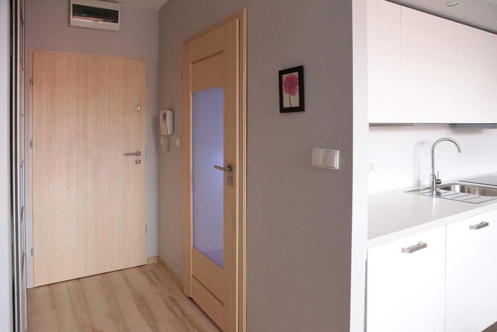 35 négyzetméteres stúdió Apartman 1 fürdőszobával Poznan Városközpont területén Kültér fotó