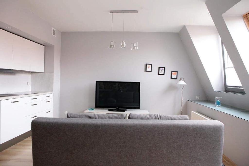 35 négyzetméteres stúdió Apartman 1 fürdőszobával Poznan Városközpont területén Kültér fotó