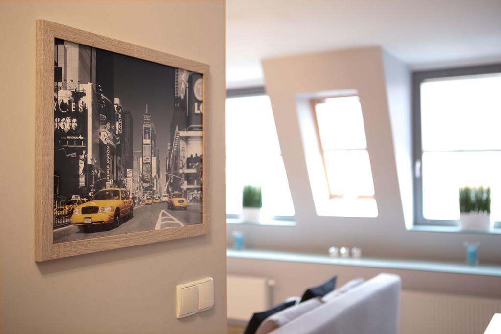35 négyzetméteres stúdió Apartman 1 fürdőszobával Poznan Városközpont területén Kültér fotó